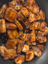 Teriyaki Salmon Bites